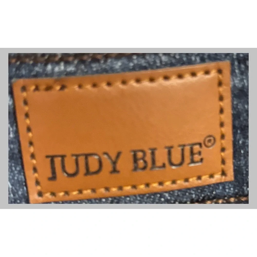 Judy Blue Slim Fit Dark Wash Denim Jeans Womens Size 5 27 Blue Stretch Pants - Picture 4 of 4